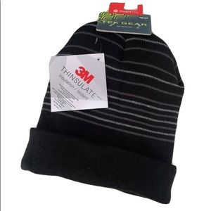 Tek Gear 3M THINSULATE Black Knit Watch Beanie
